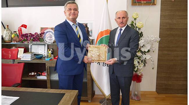 Vali Meral'den Ermenek'e Belediyesine ziyaret