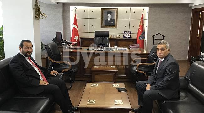 Akgül’den İl Emniyet Müdürü Taş’a Hayırlı Olsun Ziyareti