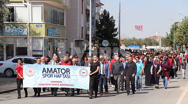 Amatör Spor Haftası Kutlamaları Başladı
