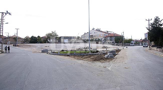 Belediyeden Yeni Kavşak Düzenlemesi