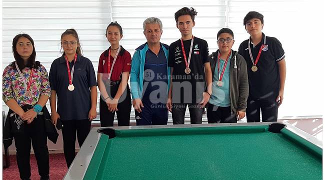 Bilardo'da amatör spor haftası heyecanı
