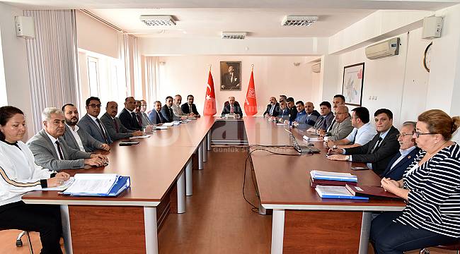 İl Afet Ve Acil Durum Koordinasyon Kurulu Toplantısı Gerçekleştirildi