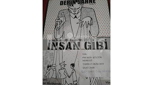 İnsan Gibi Adlı Oyun Karaman'da Sahnelenecek