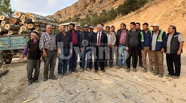 Kapar, Köy Ziyaretlerini ve Yol İncelemelerini Sürdürüyor