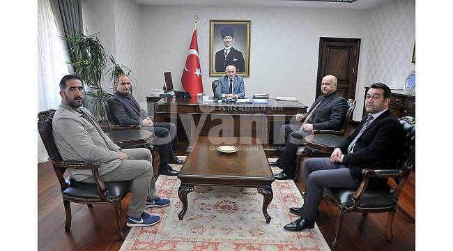 Karaman ASKF Yeni Yönetiminden Vali Meral’e Ziyaret