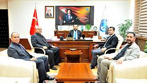 Karaman ASKF Yönetim Kurulundan Rektör Akgül’e Ziyaret