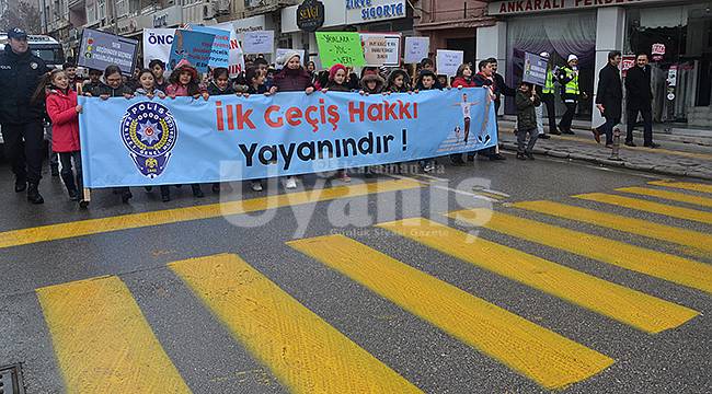 Karaman'da Yaya Geçidi Nöbeti Etkinliği Düzenlenecek
