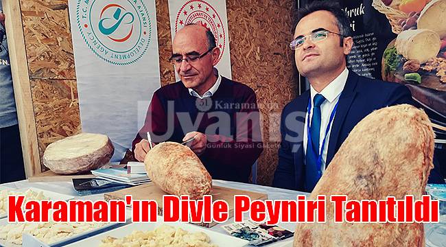 Karaman'ın Divle Peyniri Tanıtıldı