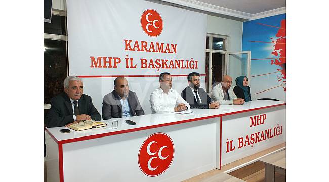 Karaman MHP’de genişletilmiş istişare toplantısı