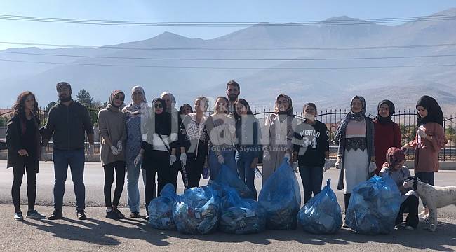 Kazım Karabekir Meslek Yüksekokulu'ndan Çevre Temizliği