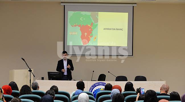 KMÜ'de Afrika'nın Sosyolojik Yapısı Konferansı