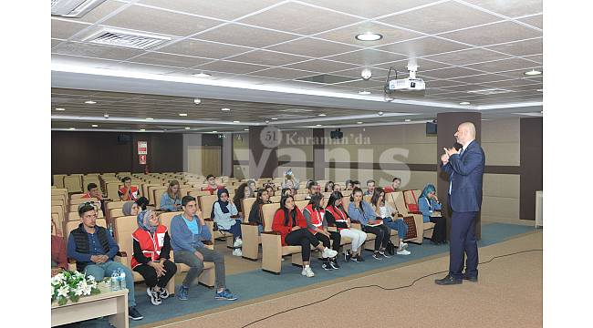KMÜ’de Kan Bağışı ve Kök Hücre Bilgilendirme Semineri