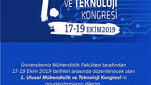 KMÜ, Mühendislik Ve Teknoloji Kongresi'ne Ev Sahipliği Yapacak