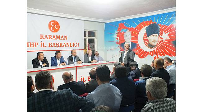 MHP ilçe ve beldelerde istişare toplantısı yapacak