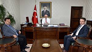 Orman Bölge Müdüründen Vali Meral'e Ziyaret