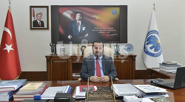 Rektör Akgül’den 29 Ekim Cumhuriyet Bayramı Mesajı