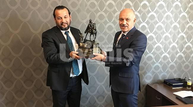 Rektör Akgül’den Ertuğrul Çalışkana Ziyaret