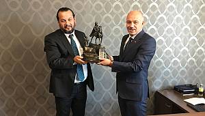 Rektör Akgül’den Ertuğrul Çalışkana Ziyaret