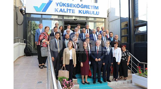 Rektör Akgül, Yükseköğretim Kalite Kurulu toplantısına katıldı