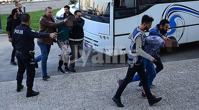 Silahlı çatışmanın ardından gözaltına alınan 10 kişiden 2'si tutuklandı