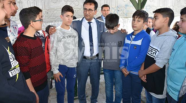 Çalışkan, Okul Ziyaretlerinde Öğretmen ve Öğrencilerle Buluştu