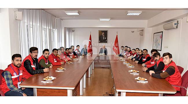 “Damla Projesi” Gönüllülerinden Ziyaret