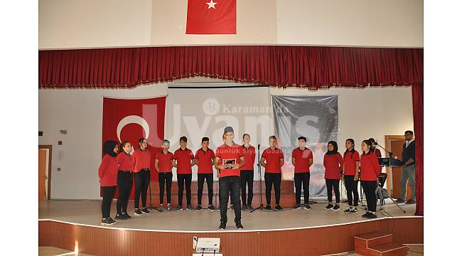 Ermenek'te Atatürk anıldı