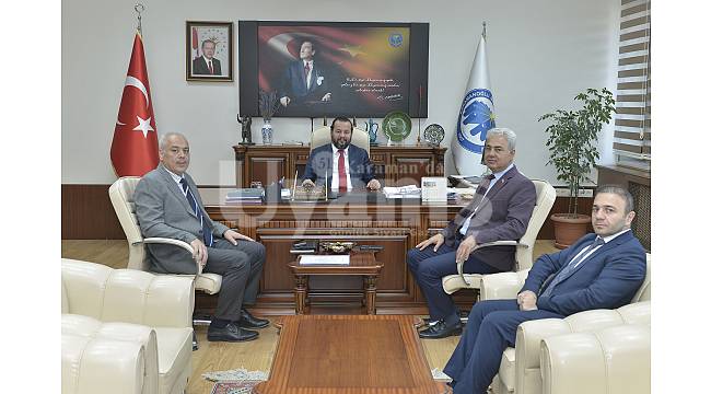 İl Sağlık Müdürü Kurşun’dan Rektör Akgül’e iade-i ziyaret