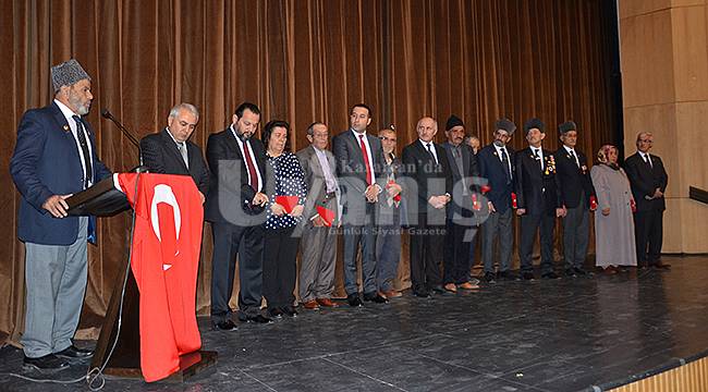 Karaman'da Kıbrıs Gazilerine madalyaları verildi