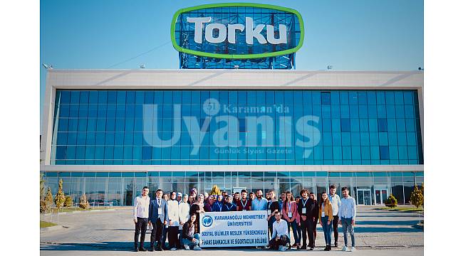 KMÜ öğrencilerinden Konya Şeker Torku’ya teknik gezi