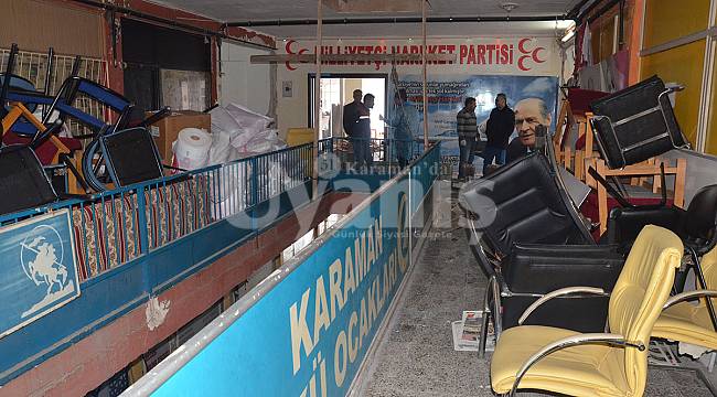 MHP İl Binası Yenileniyor