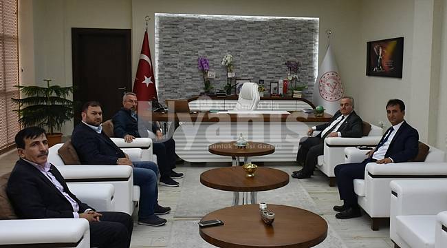 Milletvekili Şeker’den, İl Müdürü Mehmet Çalışkan’ı Ziyaret