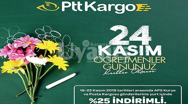 PTT’den öğretmenlere özel kargoda %25 indirim kampanyası