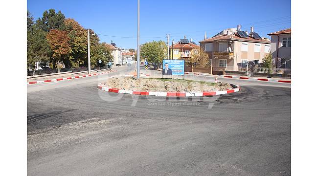 Sakabaşı Mahallesi'ndeki kavşka tamamlandı