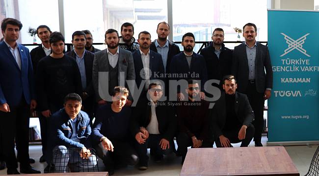 TÜGVA Genel Başkanı Eminoğlu Karaman'da
