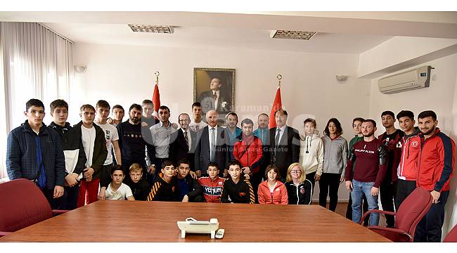 Uluslararası Judoculardan Vali Meral’e Ziyaret