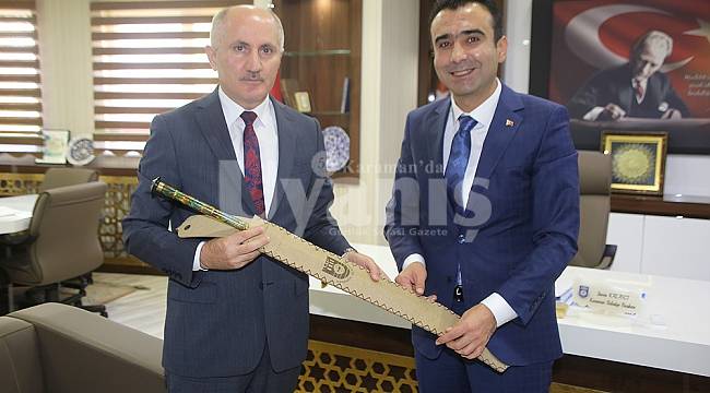 Vali Meral ve Başsavcı İşlek'den Başkan Kalaycı'ya Ziyaret