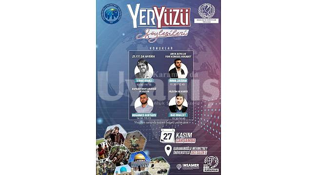 Yeryüzü Söyleşileri'nin İlk Durağı Karaman
