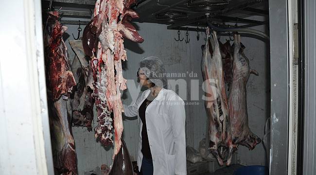 Zabıta Ekibinden Kasaplara Denetim