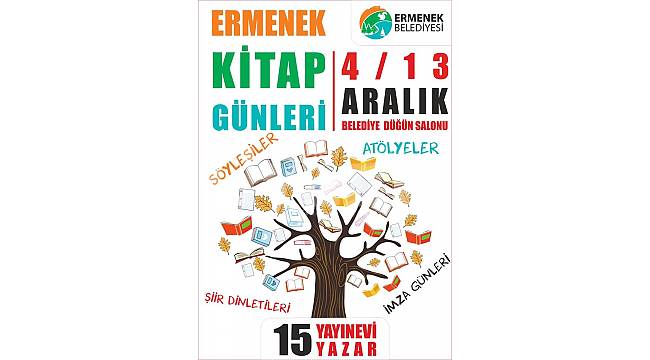 1. Ermenek kitap günleri başlıyor