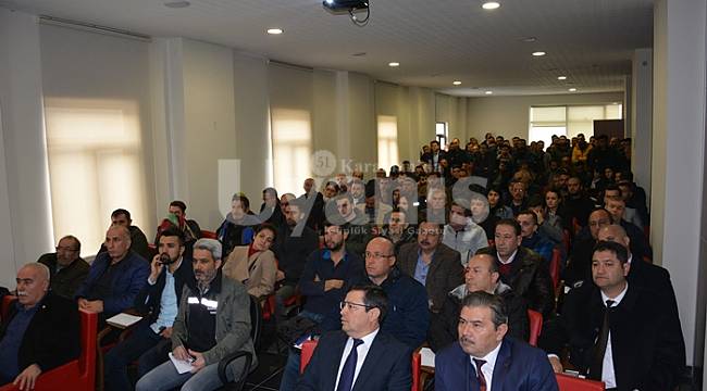 E- Dönüşüm Bilgilendirme Toplantısı Yoğun Katılımla Gerçekleşti