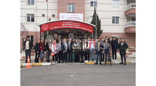 Gönül köprüsü huzurevinde