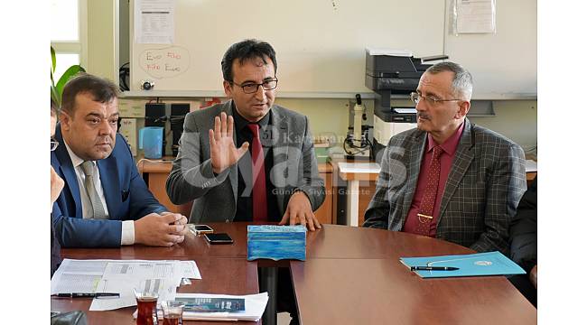 İl Müdürü Mehmet Çalışkan: “Her Fırsatta Okullarda Olacağız”