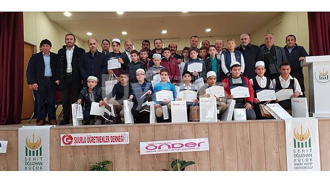 İmam Hatip Ortaokulu Öğrencileri Birincilik İçin Ter Döktü