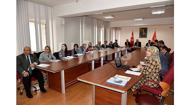 Kadına Yönelik Şiddetle Mücadele Koordinasyon Planı Toplantısı Yapıldı