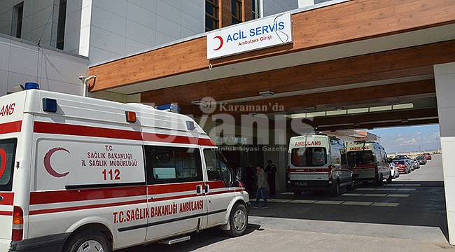 Karaman'da Elektrik Akımına Kapılan İşçi Ağır Yaralandı