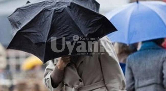 Karaman'da Kuvvetli Rüzgar ve Fırtına Bekleniyor