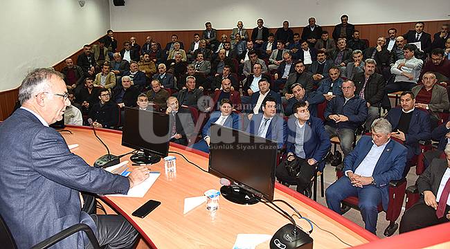 Karaman'da Muhtarlar Toplantısı Yapıldı