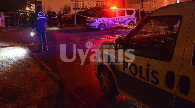 Karaman'da silahlı kavga: 1 yaralı
