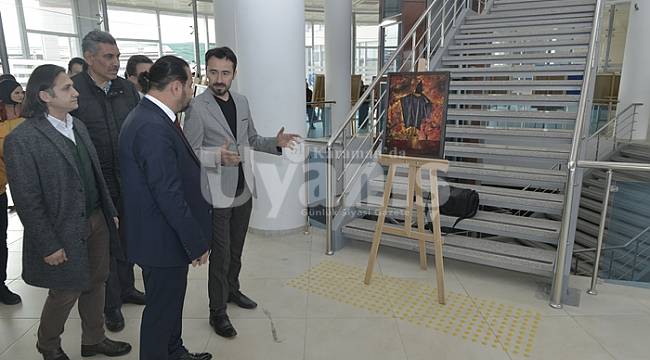 KMÜ'de Kör, Sağır Ve Dilsiz Resim Sergisi